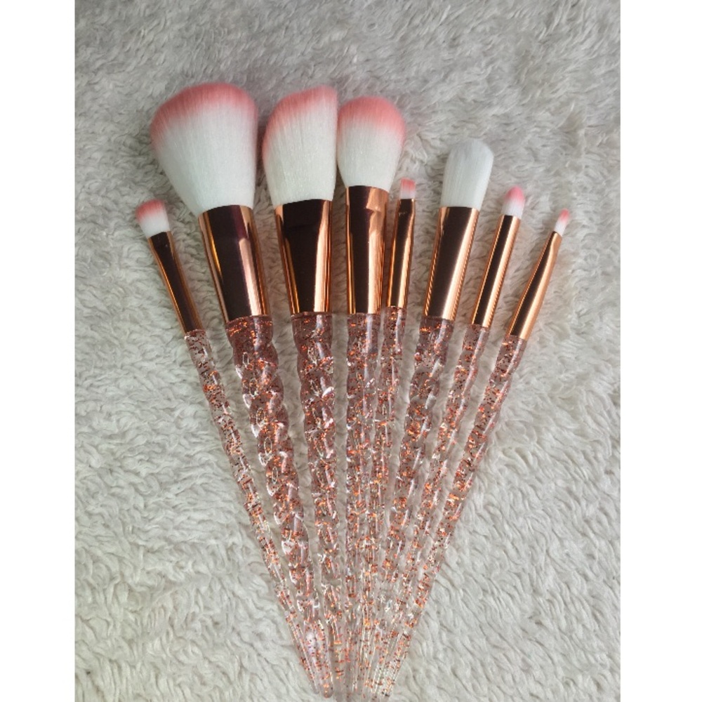 Glitter Unicorn Makeup Brush Set